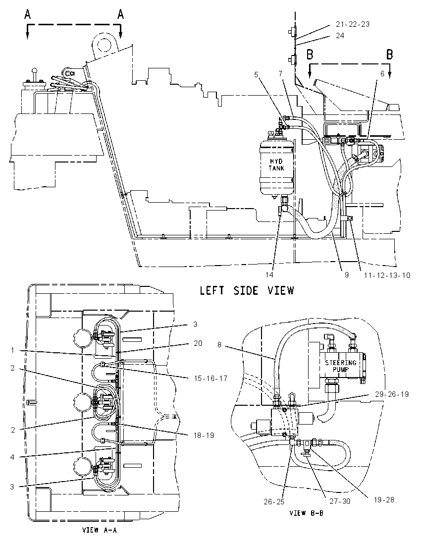 LINES GP-LIFTING 1165108 CAT