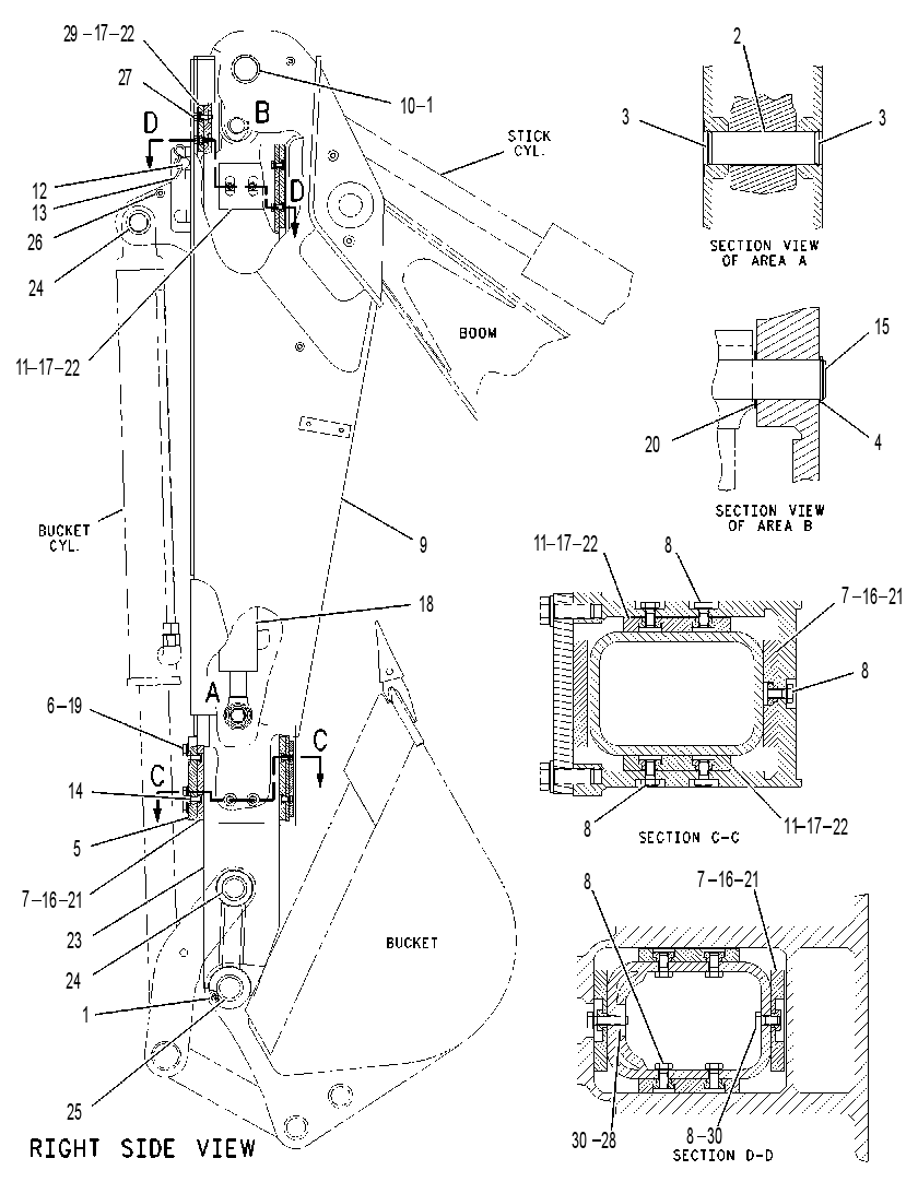 STICK GP-EXTENDABLE 1191237 CAT
