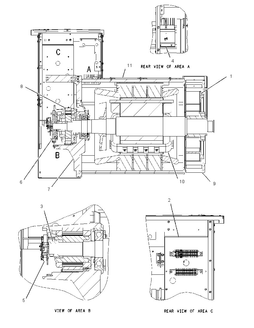Генератор 4P4577 CAT