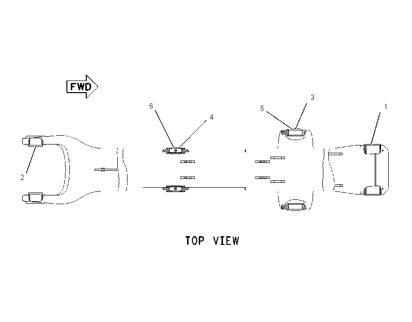 BOOM & BEARING AS-MASS EX 1463099 CAT