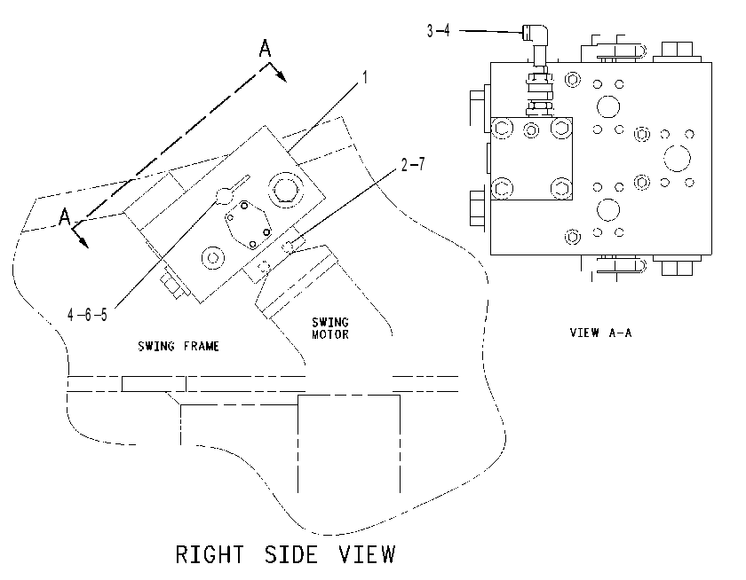 VALVE & MTG GP-CROSSOVER RLF 1084405 CAT