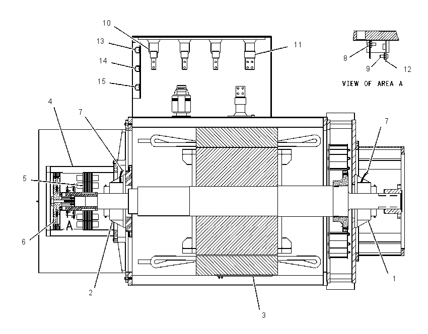 Генератор 1435331 CAT
