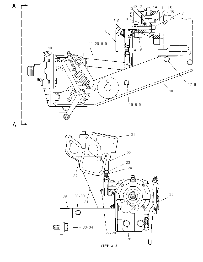 GOVERNOR GP-OUTPUT SHAFT 5N4813 CAT