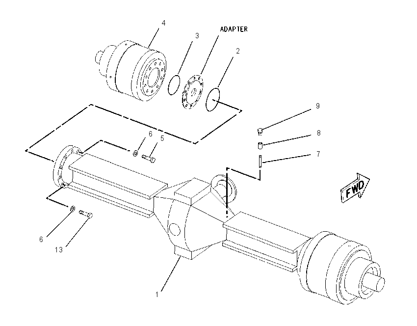 DRIVE GP-ROTOR 1389892 CAT