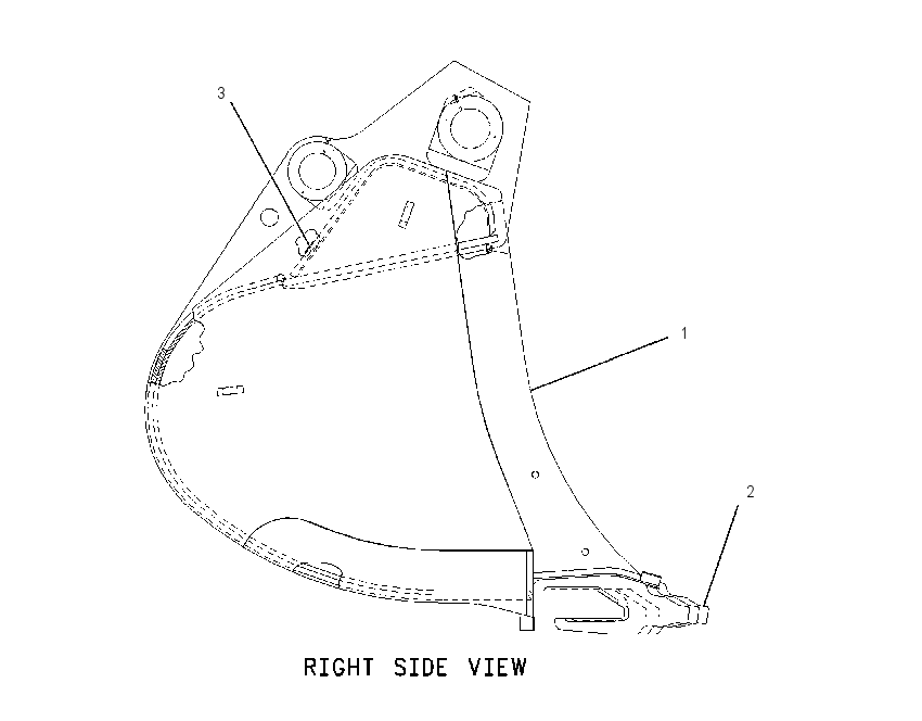 BUCKET AS-MASS EXCAVATOR 1423490 CAT