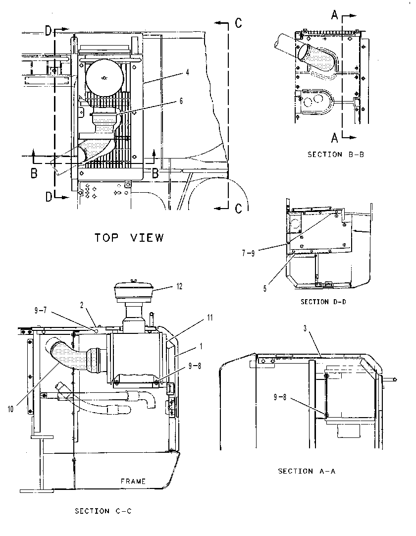 CONVERSION AR-PRECLEANER 1473592 CAT