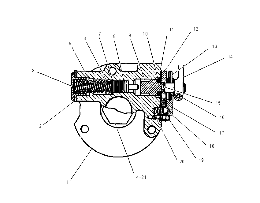 VALVE AS-SELECTOR 7L2927 CAT