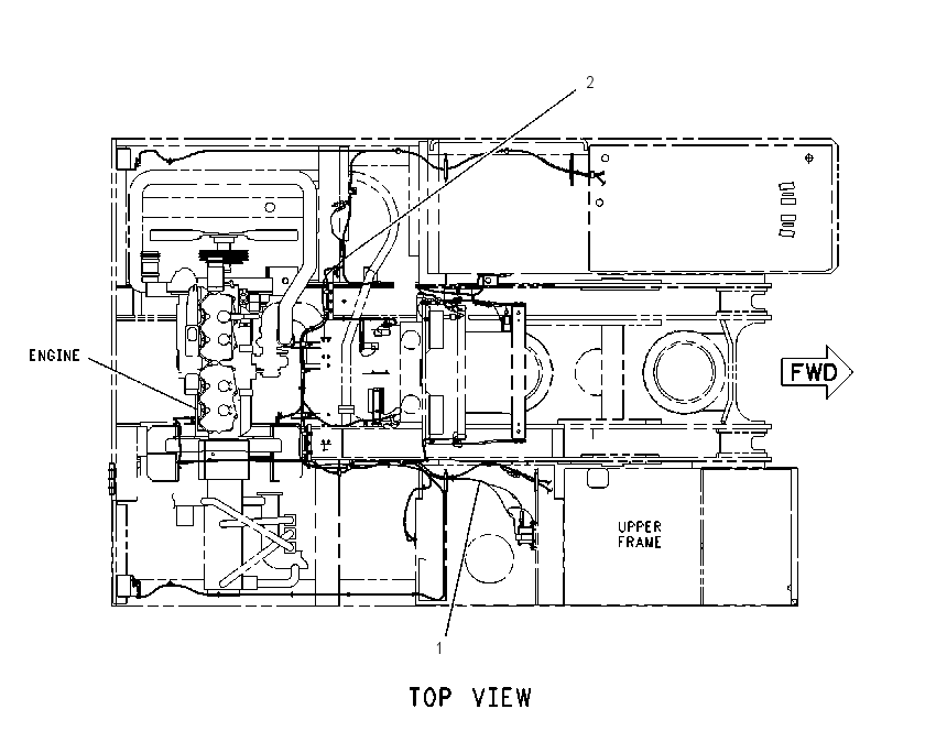 WIRING GP-AUXILIARY CONTROL 1130404 CAT