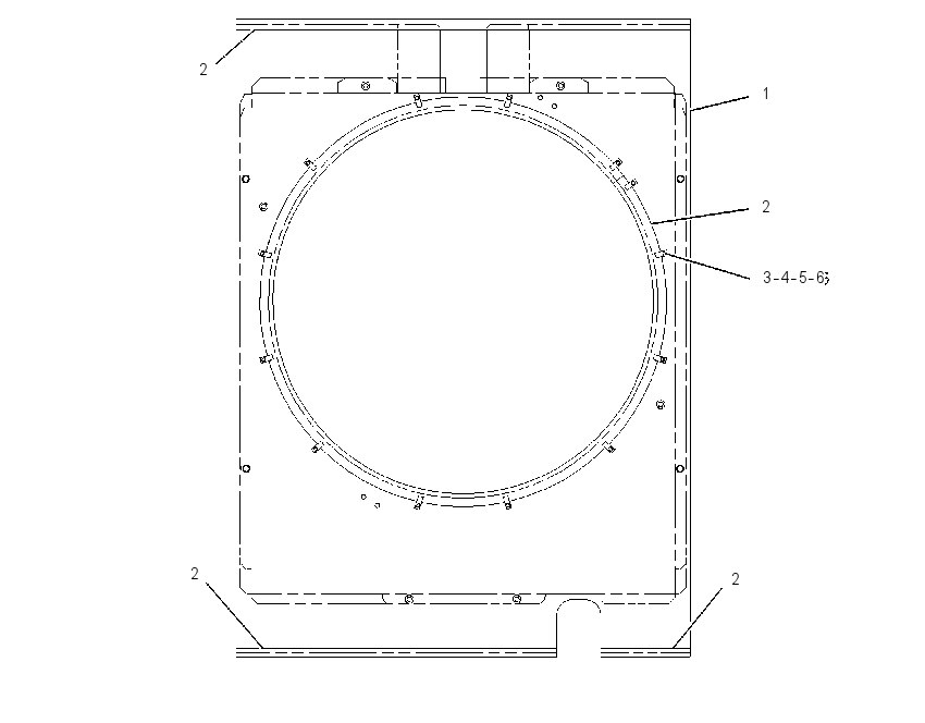 BAFFLE GP-RADIATOR 1426854 CAT