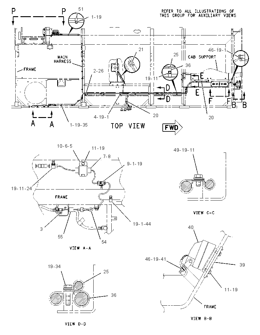 WIRING GP-ENCLOSURE 6I7727 CAT