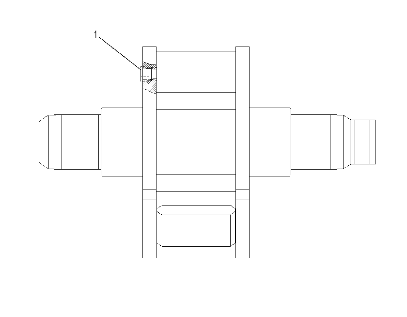 SHAFT GP-ECCENTRIC WEIGHT 1501370 CAT