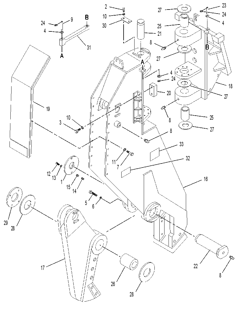 HOUSING GP-SHEAR 1440965 CAT
