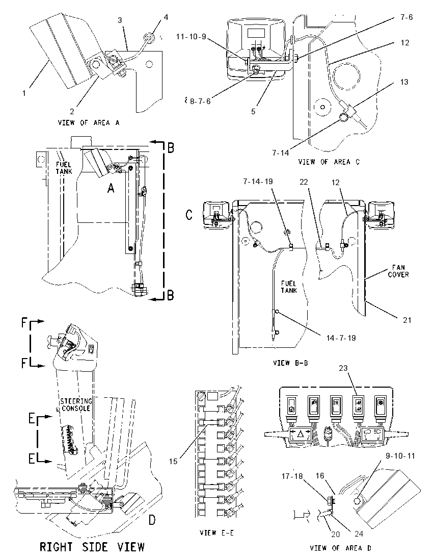 Освещение прожекторное 8W7662 CAT