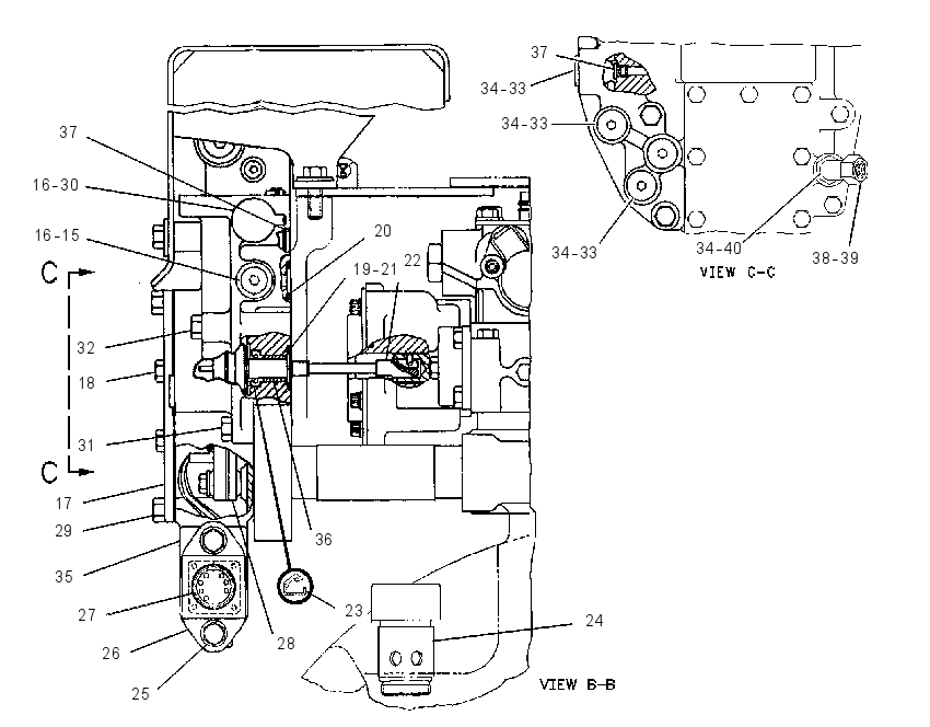 Управление гидравликой трансмиссии 6I8554 CAT