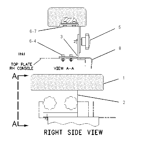 CUSHION GP-ARM 1249764 CAT