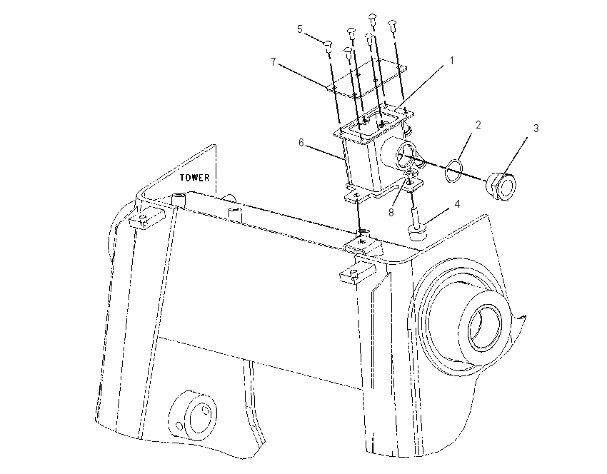 RESERVOIR GP-BRAKE 1465127 CAT