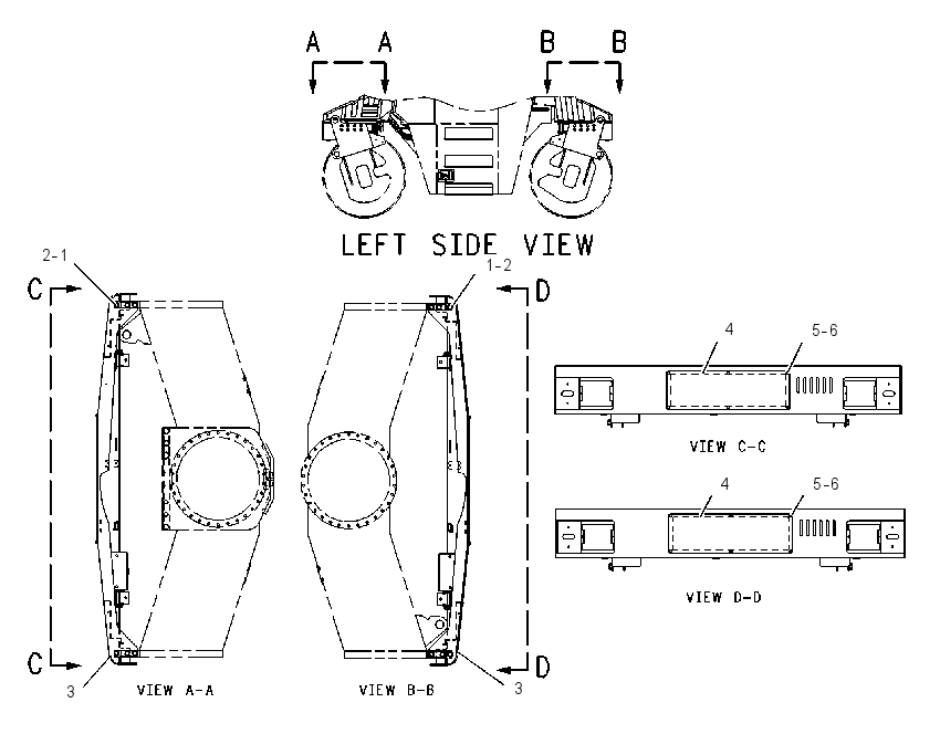 BUMPER GP 1191119 CAT