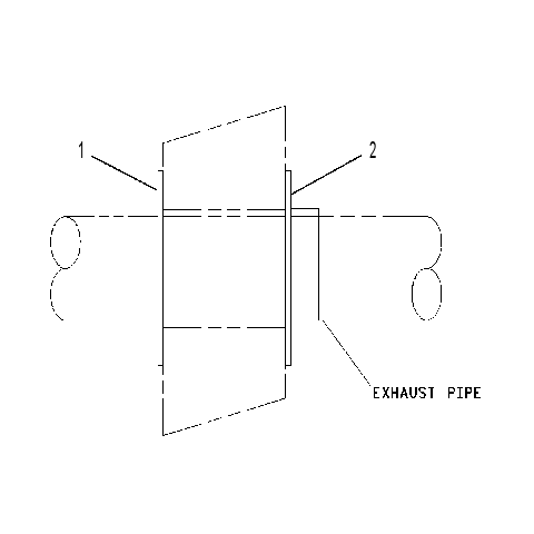 ADAPTER GP-EXHAUST 1525781 CAT