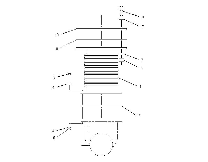 EXHAUST GP-FLEXIBLE 1485233 CAT