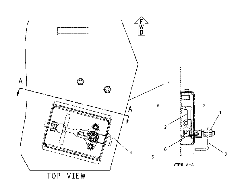 FLOORPLATE AR 1245517 CAT