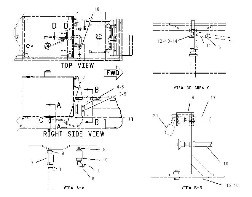 VALVE GP-FUEL SHUTOFF 1450778 CAT
