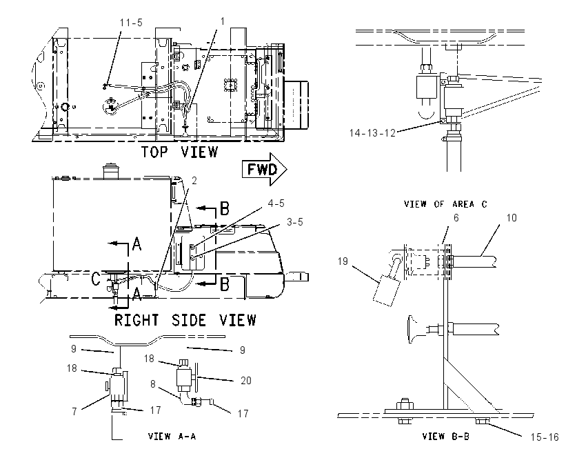 VALVE GP-FUEL SHUTOFF 1425847 CAT