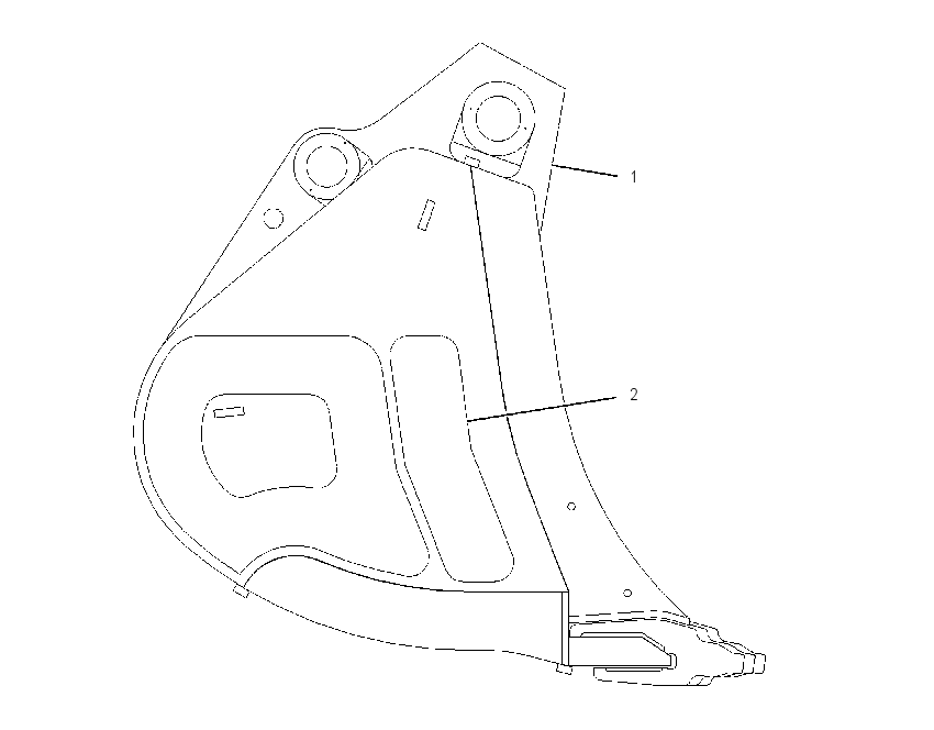 BUCKET AS-MASS EXCAVATOR 1423489 CAT