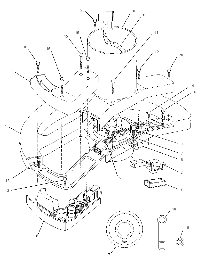 STEERING WHEEL 1323110 CAT