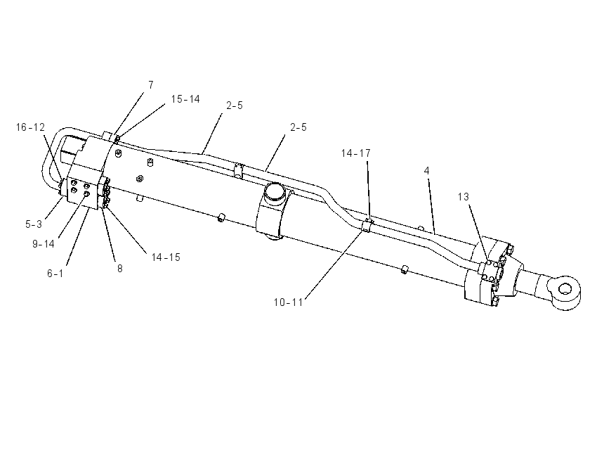 CYLINDER & VALVE GP-BULLDOZER 1350399 CAT
