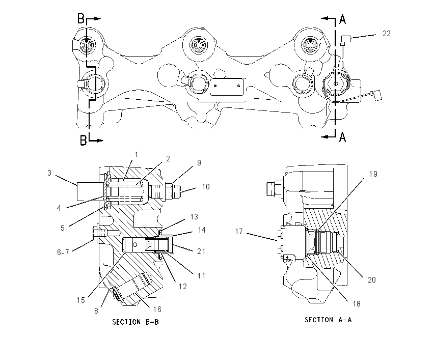 HOUSING GP-ENGINE BRAKE 1487433 CAT