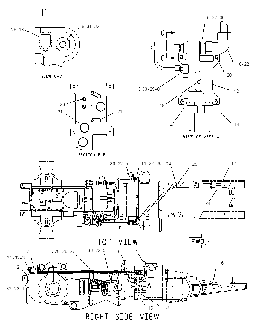 LINES GP-TRANSMISSION 1042303 CAT