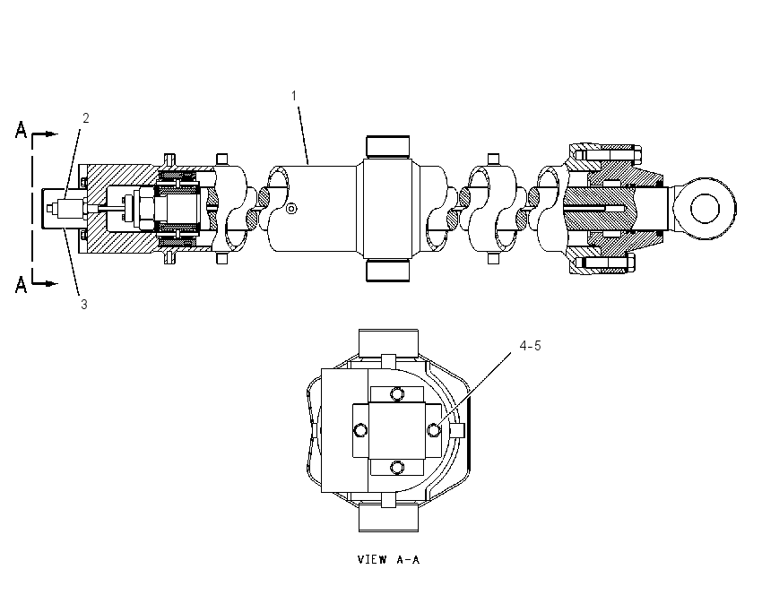 CYLINDER & SENSOR GP-LIFT 1453955 CAT