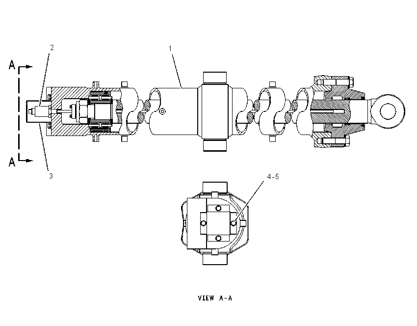 CYLINDER & SENSOR GP-LIFT 1453954 CAT