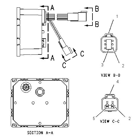 MODULE GP-MESSAGE CENTER 1492357 CAT