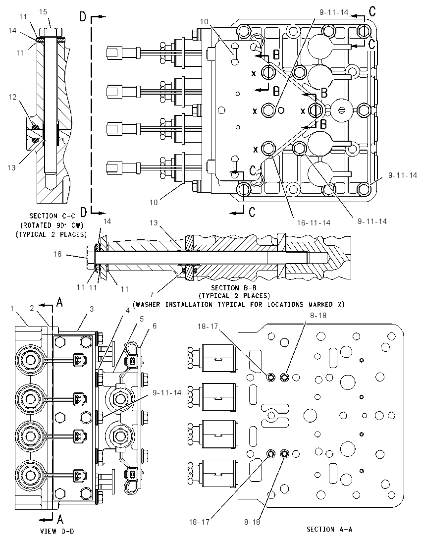 VALVE GP-STEERING & BRAKE CONT 1333255 CAT