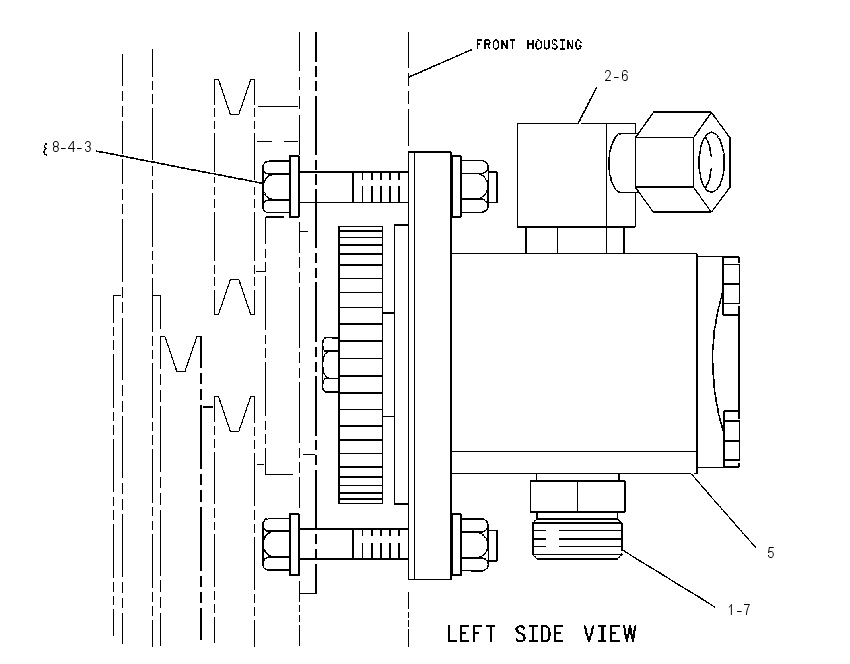 PUMP & MTG GP-HYDRAULIC FAN 1267692 CAT