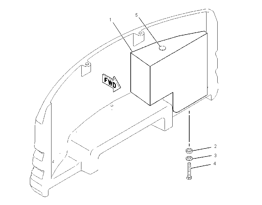 COUNTERWEIGHT GP-SUPPLEMENTARY 1413904 CAT