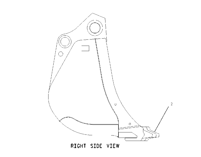BUCKET AS-MASS EXCAVATOR 1263175 CAT