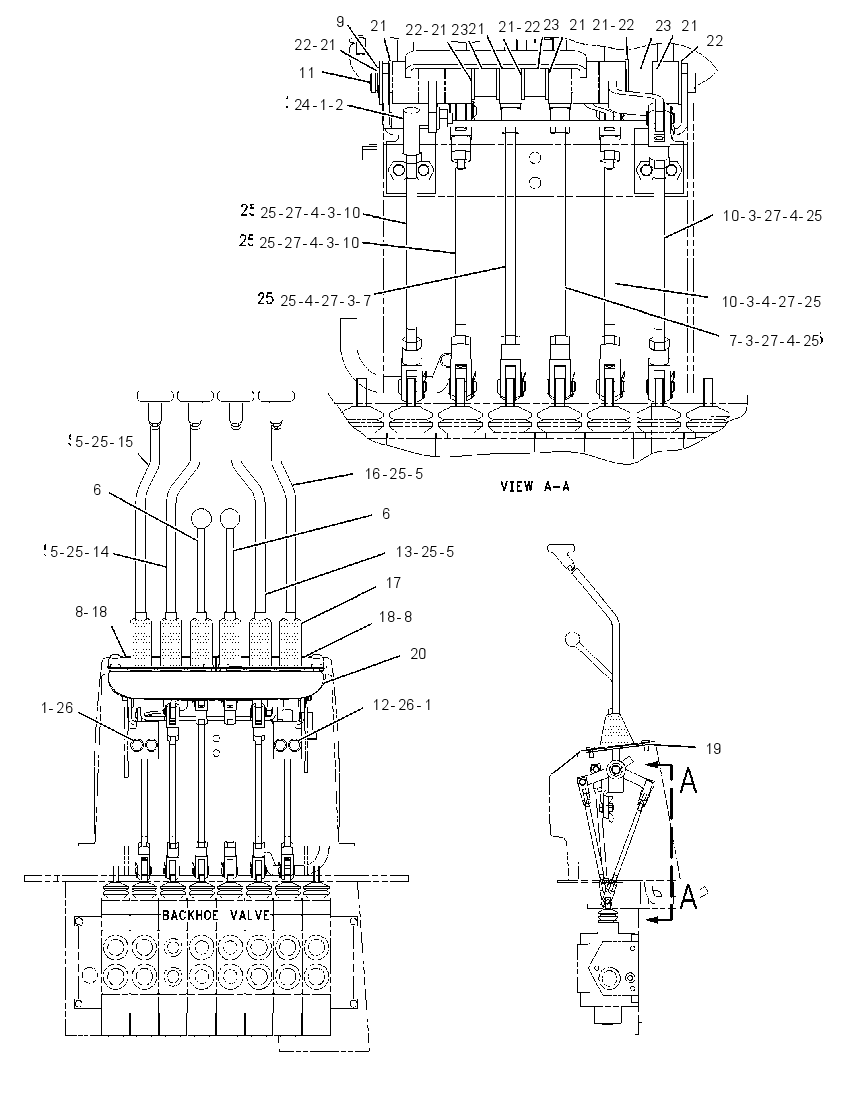 KIT-HYDRAULIC HAND CONTROL 1512595 CAT