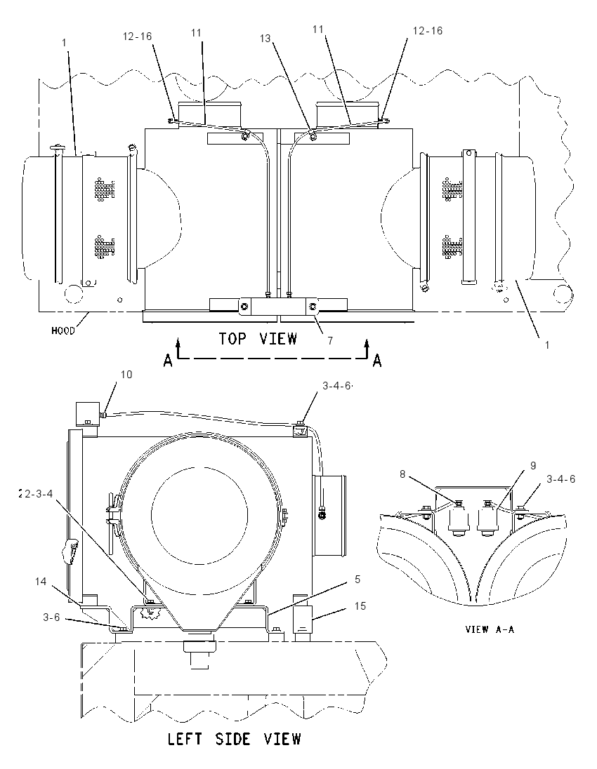 KIT-AIR CLEANER 1360894 CAT