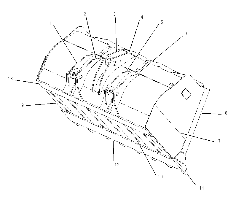 BUCKET AS-PENETRATION 1430340 CAT