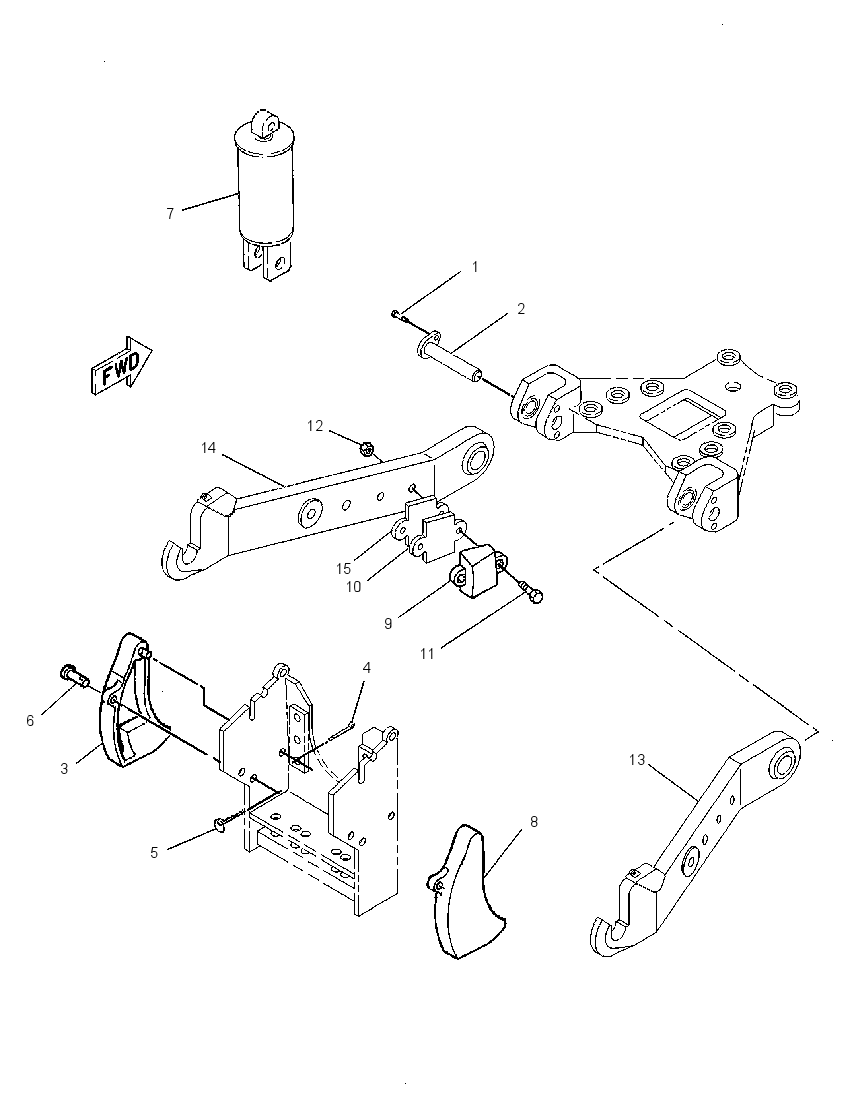 HITCH AR 1324665 CAT