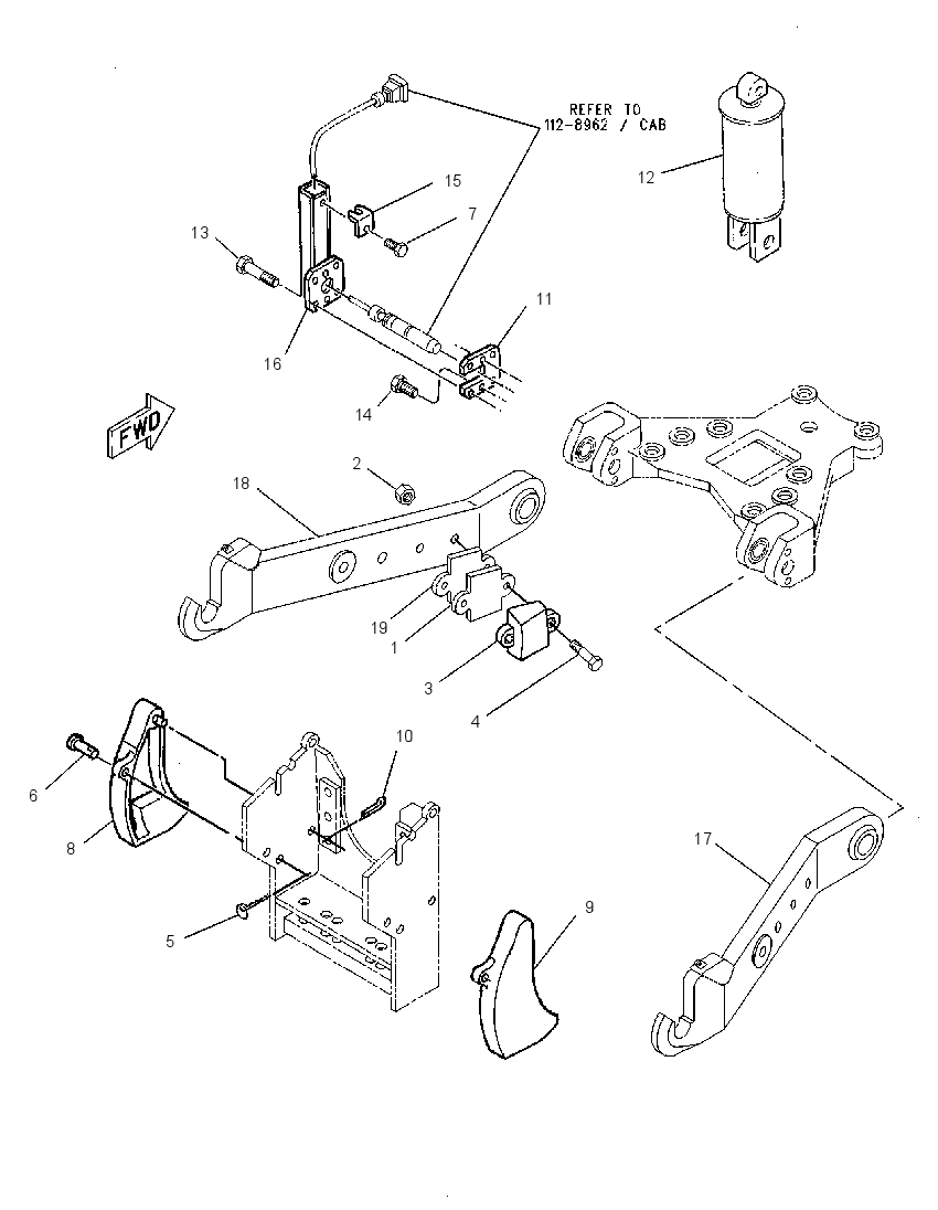 HITCH AR 1324666 CAT