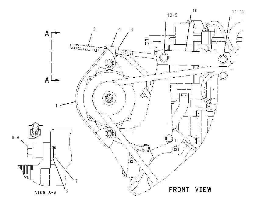 GUARD GP-ALTERNATOR 1544372 CAT