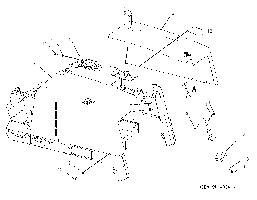 COWLING GP 1318372 CAT
