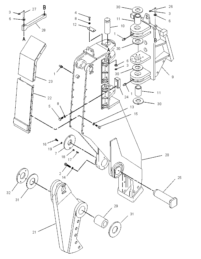 HOUSING GP-SHEAR 1440959 CAT