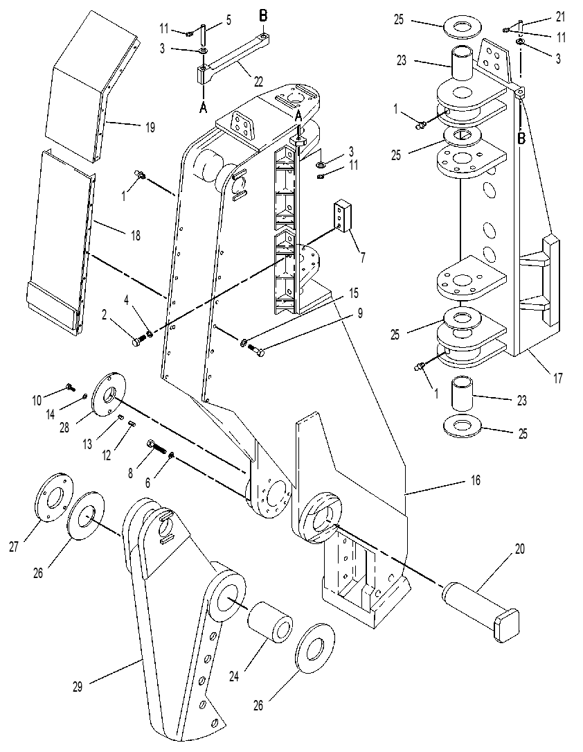 HOUSING GP-SHEAR 1443082 CAT