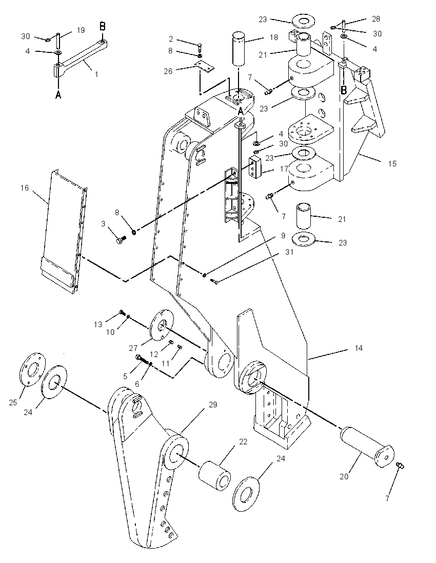 HOUSING GP-SHEAR 1443072 CAT