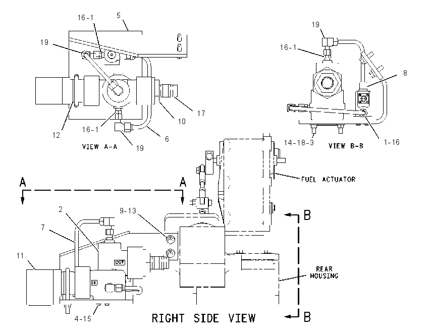 VALVE GP-FUEL SHUTOFF 1352612 CAT