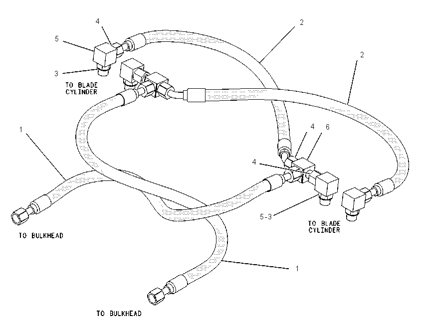 LINES GP-BLADE CYLINDER 1482300 CAT